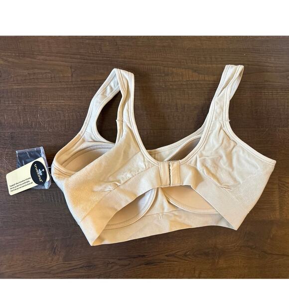 Truekind® Daily Comfort Wireless Shaper Bra Chai Medium - Picture 4 of 7